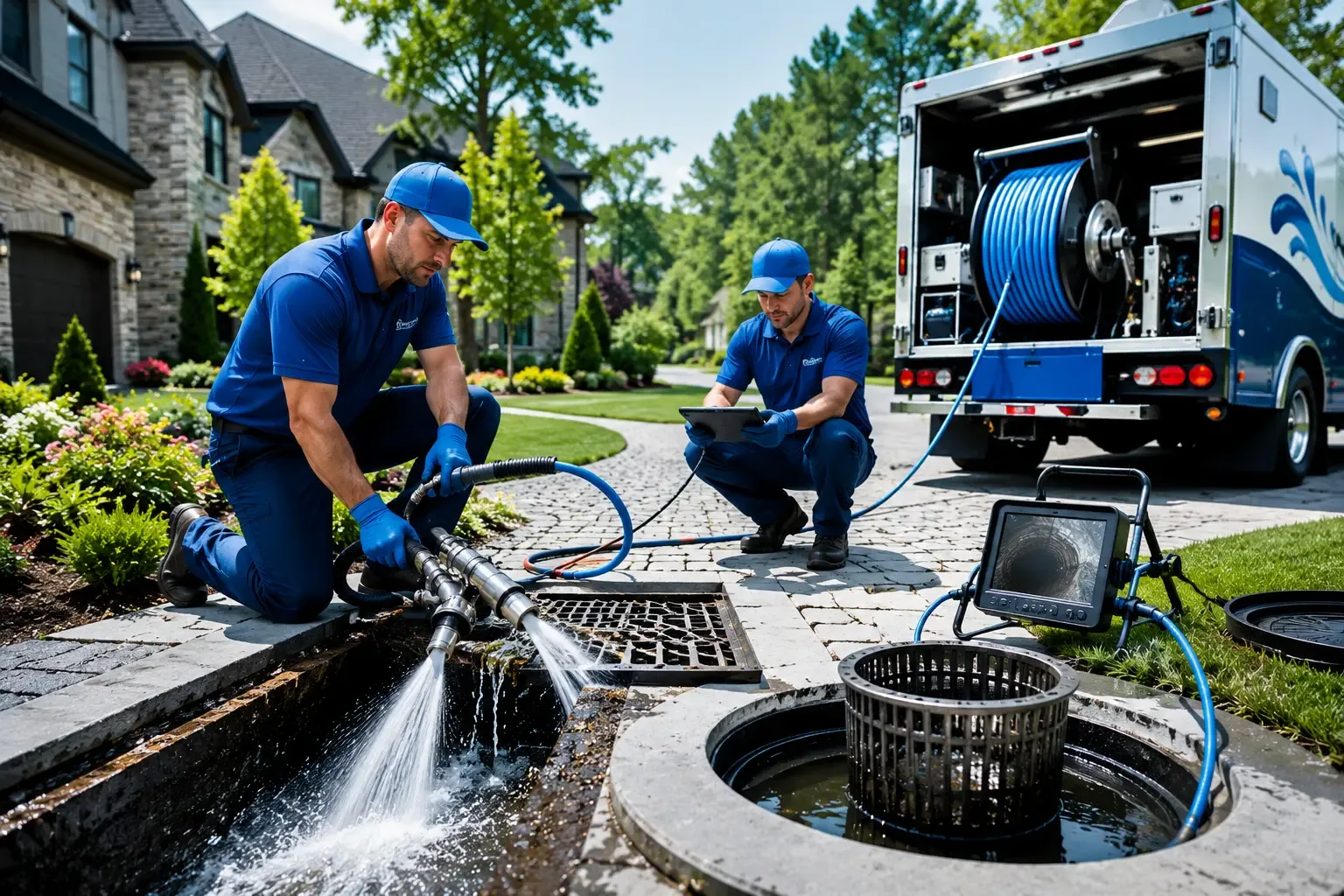 Local outdoor drain cleaning professionals in Conshohocken, PA